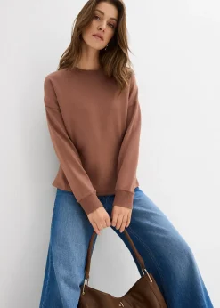 Sweat cintré en matière néoprène