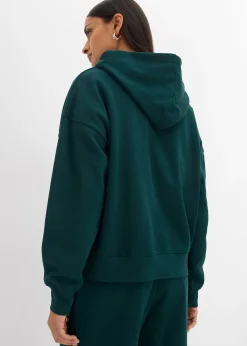 Sweat oversize à capuche 100% coton