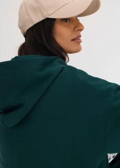 Sweat oversize à capuche 100% coton