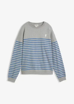 Sweat oversize en coton mélangé