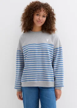 Sweat oversize en coton mélangé