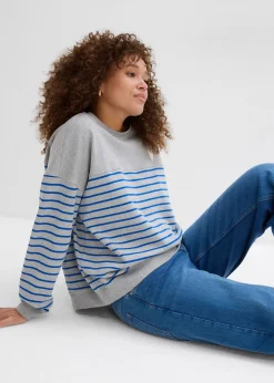 Sweat oversize en coton mélangé