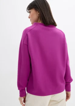 Sweat oversize en matière néoprène douce