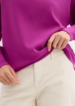 Sweat oversize en matière néoprène douce