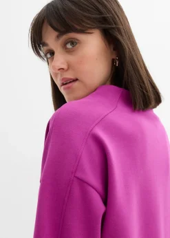 Sweat oversize en matière néoprène douce