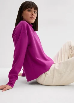 Sweat oversize en matière néoprène douce