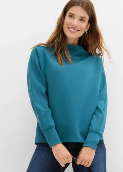 Sweat oversize en matière néoprène douce
