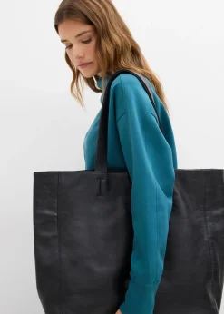 Sweat oversize en matière néoprène douce