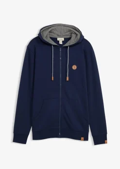 Sweat zippé à capuche