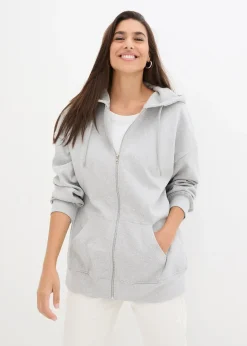 Sweat zippé à capuche
