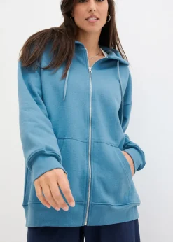 Sweat zippé à capuche