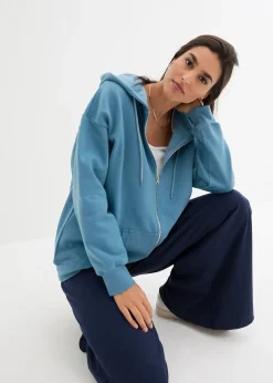 Sweat zippé à capuche