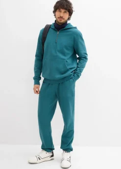 Sweat zippé à capuche 100% coton