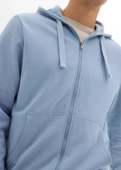 Sweat zippé à capuche, regular