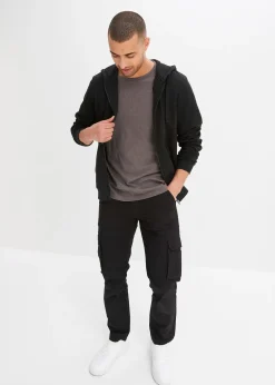 Sweat zippé à capuche, regular