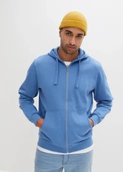 Sweat zippé à capuche, regular