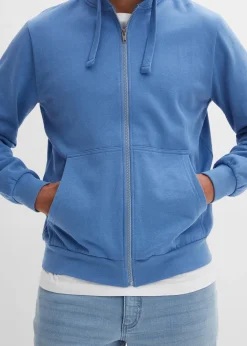 Sweat zippé à capuche, regular