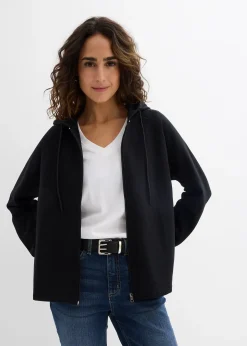 Sweat zippé 100% coton