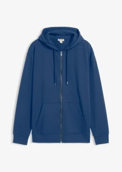 Sweat zippé ample à capuche