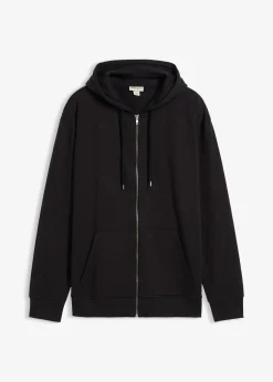 Sweat zippé ample à capuche