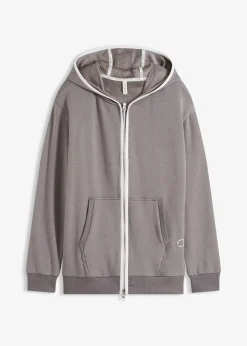 Sweat zippé chaud et large, séchage rapide