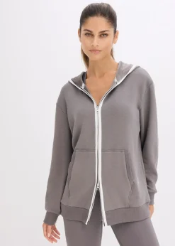Sweat zippé chaud et large, séchage rapide