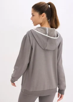 Sweat zippé chaud et large, séchage rapide