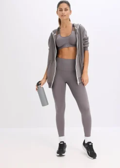 Sweat zippé chaud et large, séchage rapide