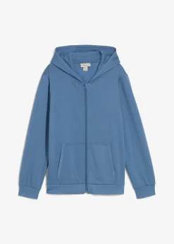 Sweat zippé doux à capuche