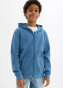 Sweat zippé doux à capuche