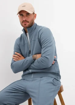 Sweat zippé doux et élégant