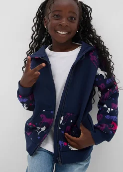 Sweat zippé fille