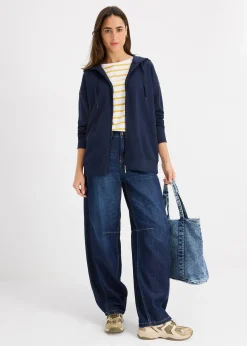 Sweat zippé long