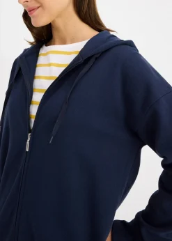 Sweat zippé long