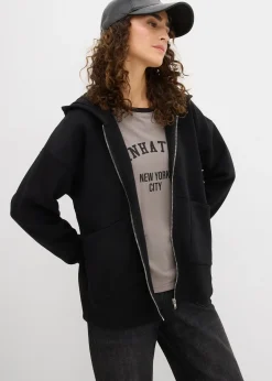Sweat zippé oversize
