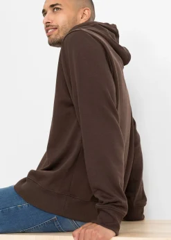 Sweat-shirt à capuche coupe confort