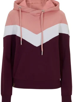 Sweat-shirt à capuche et grand col