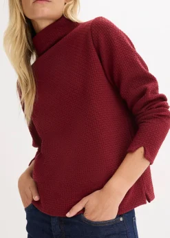 Sweat-shirt à col montant