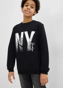 Sweat-shirt doux en coton mélangé