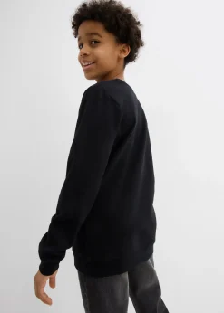 Sweat-shirt doux en coton mélangé