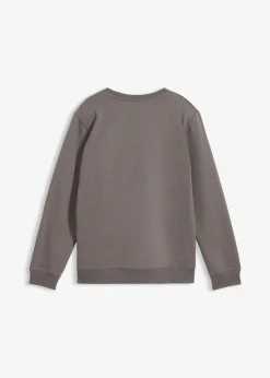 Sweat-shirt doux en coton mélangé