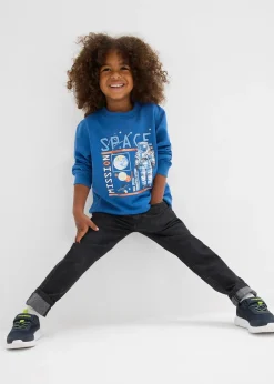 Sweat-shirt doux en coton majoritaire