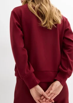 Sweat-shirt doux en matière néoprène