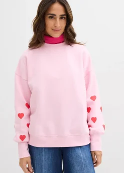 Sweat-shirt en coton mélangé