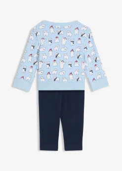 Sweat-shirt et legging bébé 100% coton (ens. 2 pces)