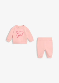 Sweat-shirt et pantalon 100% coton (ens. 2 pces)