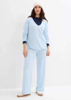 Sweat-shirt oversize effet maille