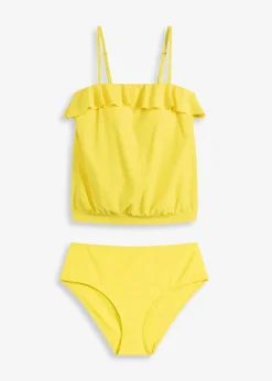 Tankini bandeau (ens. 2 pces) avec bretelles multipositions