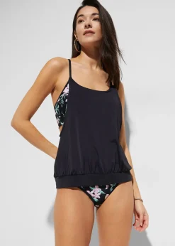 Tankini effet superposé (ens. 2 pces)