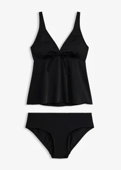 Tankini (ens. 2 pces) à bretelles réglables